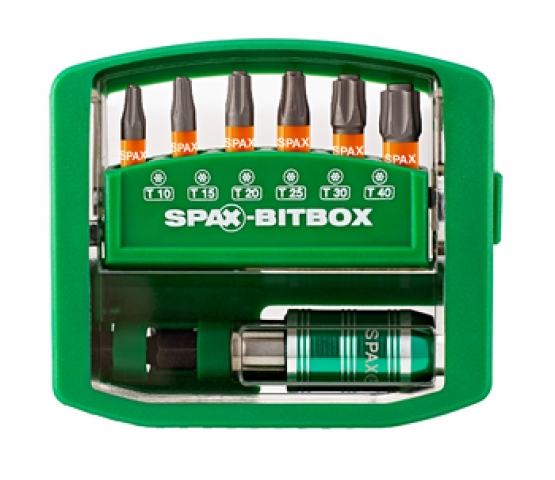 SPAX BITBOX T-STAR plus - 6 Bitgren T10-T40