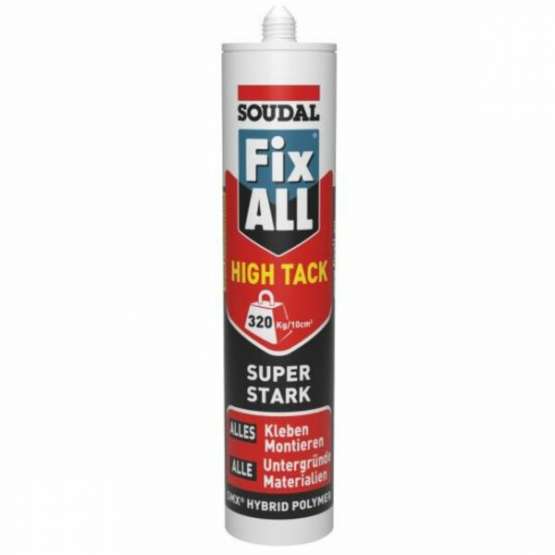 Soudal Fix ALL High Tack 420g Kartusche schwarz