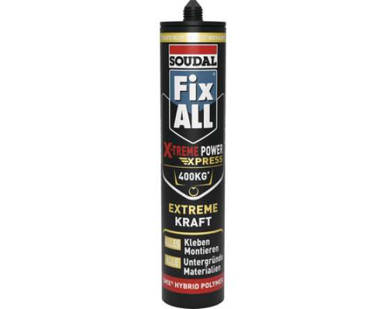 Soudal Fix All X-treme Express schwarz 400 g