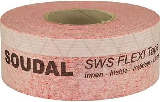 Soudal Fensteranschlussfolie SWS Flexi Tape Innen rot 250 mm