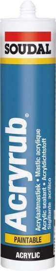 Soudal Acryl-Dichtungsmasse 310-ml, schwarz