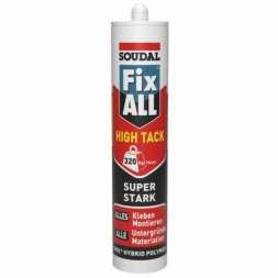 Soudal Fix ALL High Tack 420g Kartusche schwarz