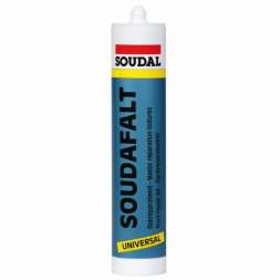 Soudal Soudafalt Reparaturdichtstoff auf Bitumen-Basis 310ml Kartusche schwarz